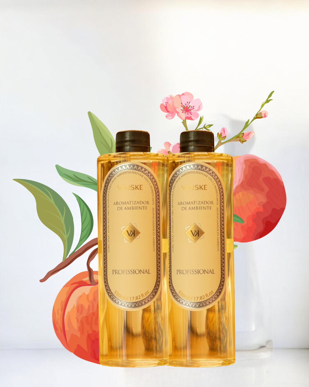 Pessego & Jasmim refil aromatizador profissional