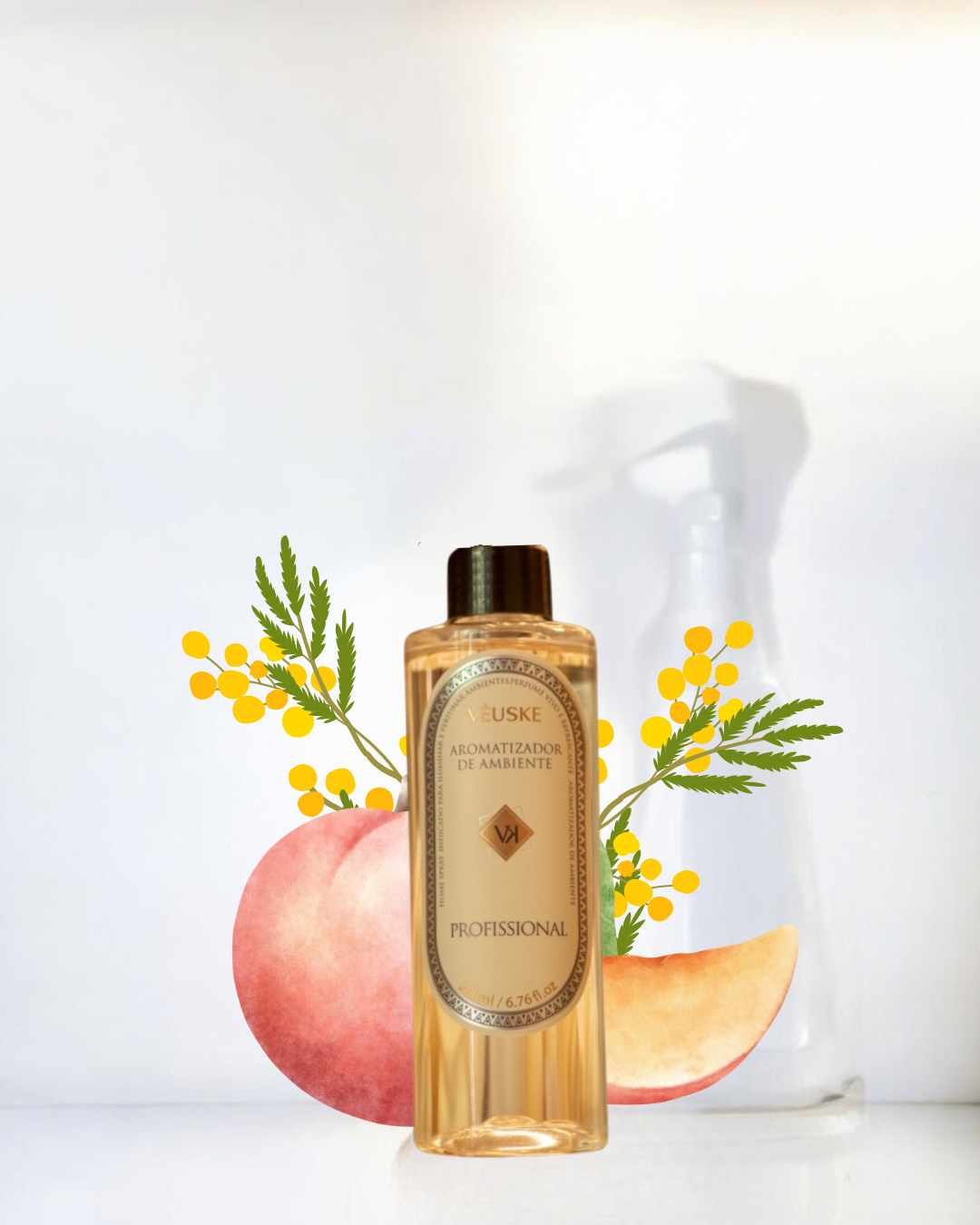 Flor de Nectarina refil aromatizador profissional