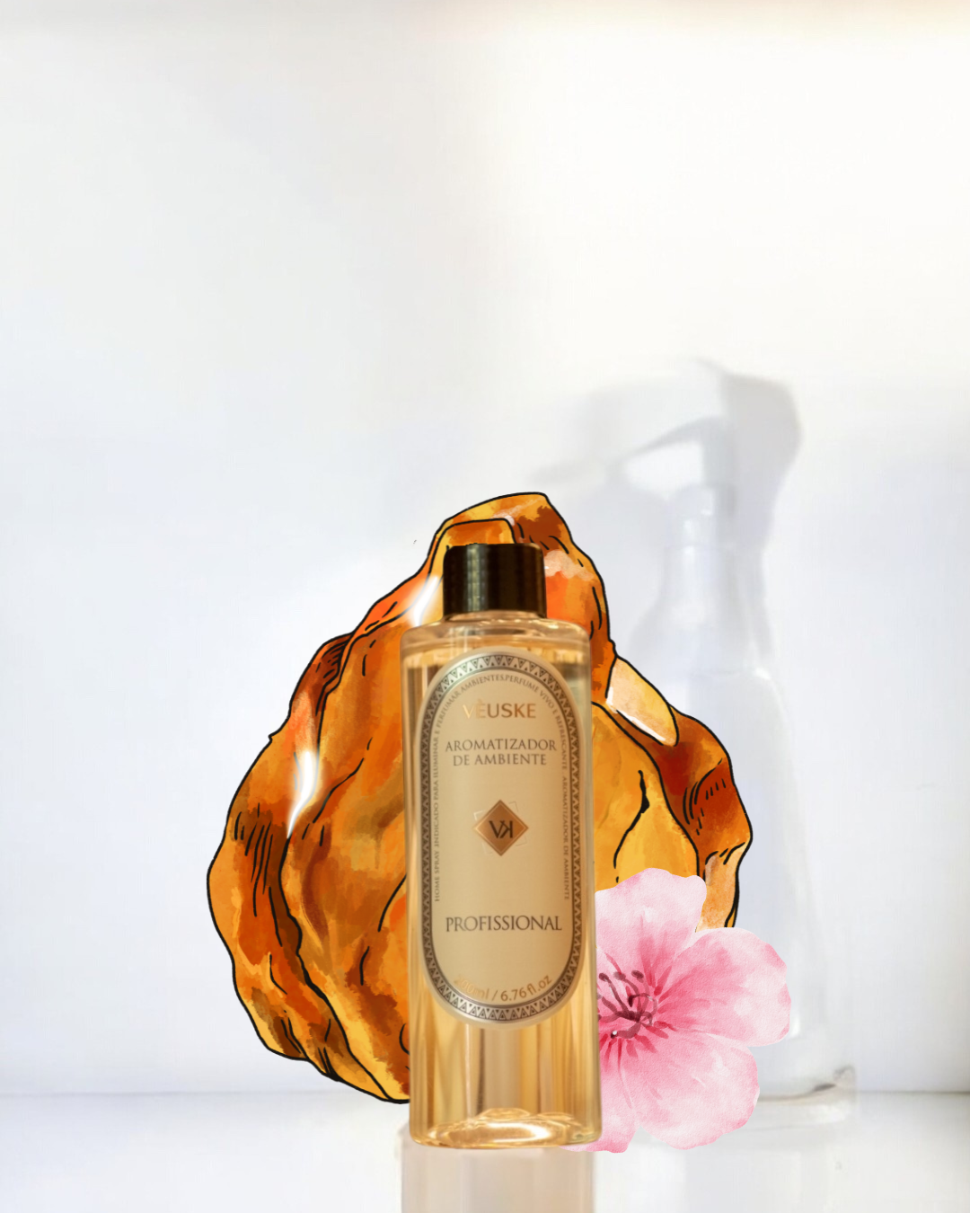 Âmbar Intense refil aromatizador profissional