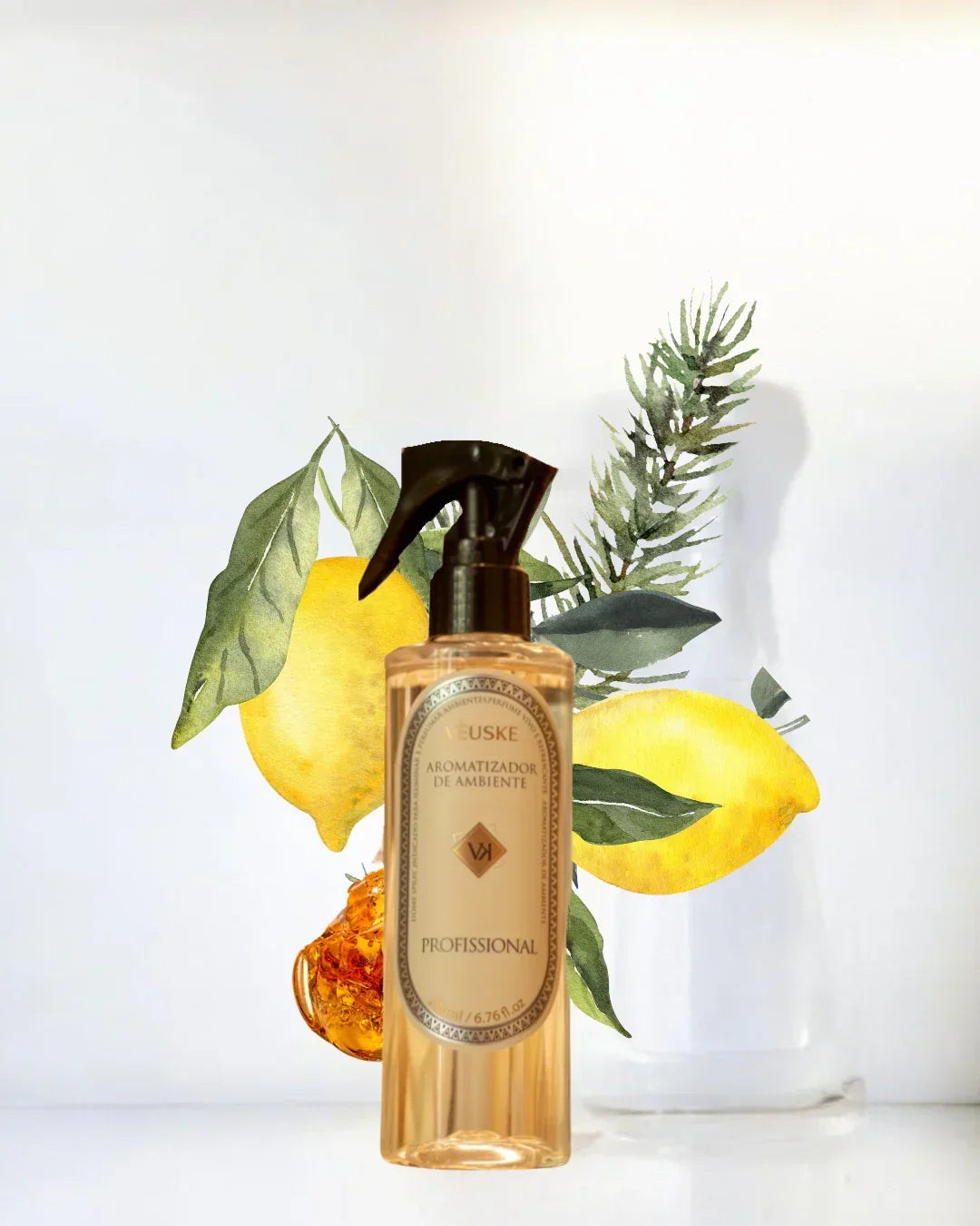 Âmbar Negro aromatizador Spray profissional