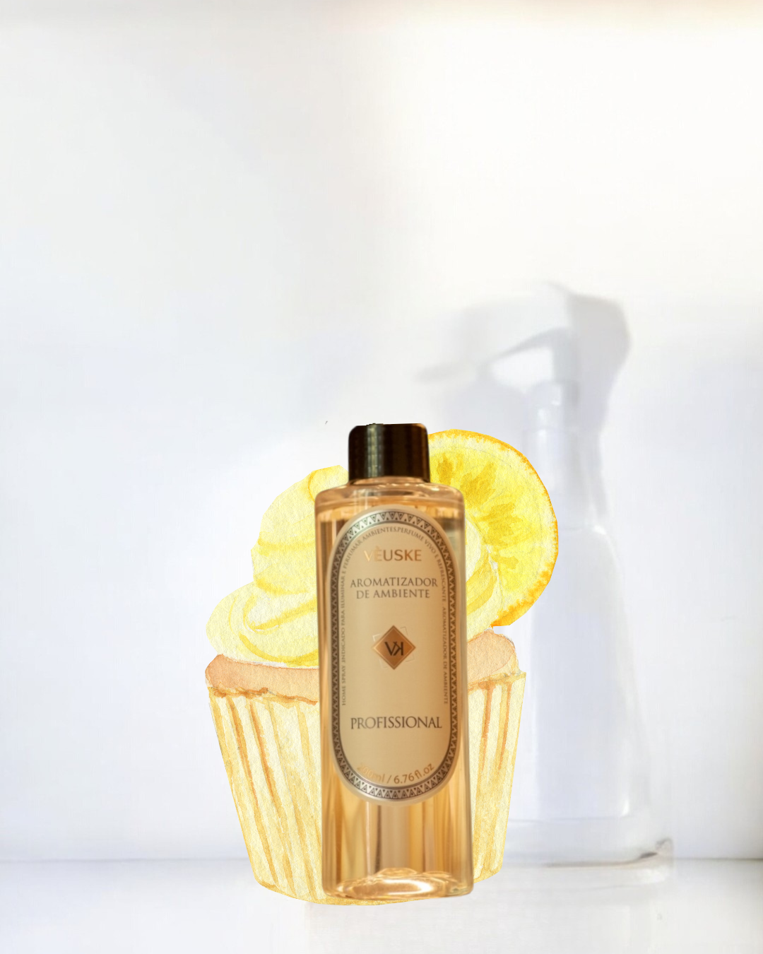 Cupcake de Limão refil aromatizador profissional