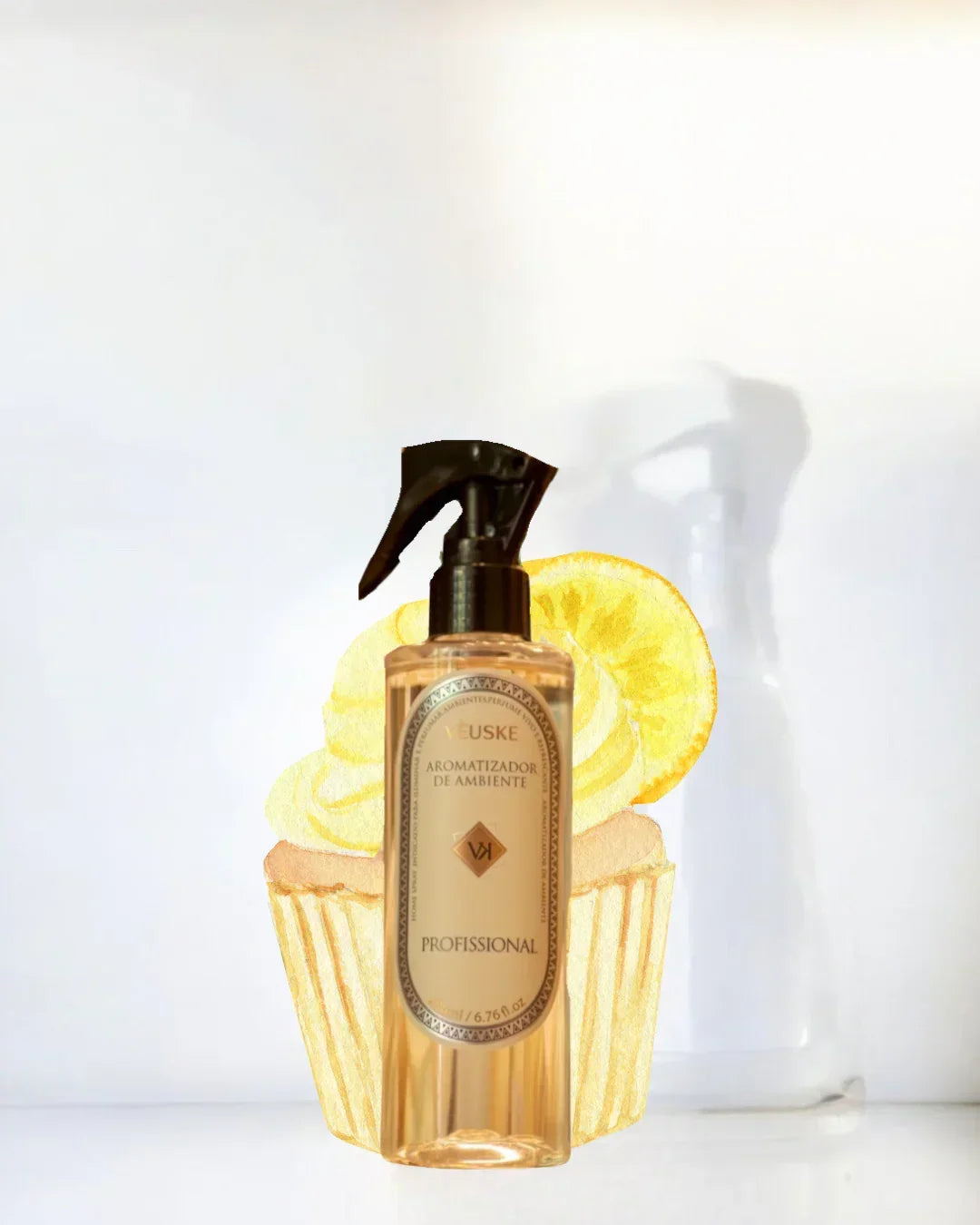 Cupcake de Limão aromatizador Spray profissional