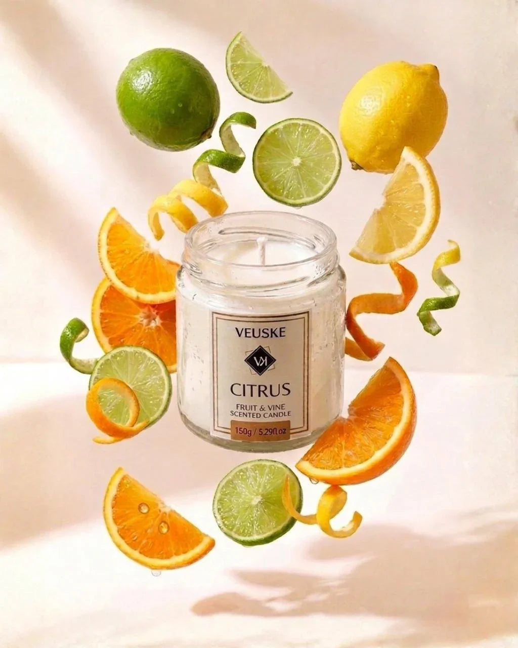 Vela Aromática - Minimalista - Citrus - 150gr