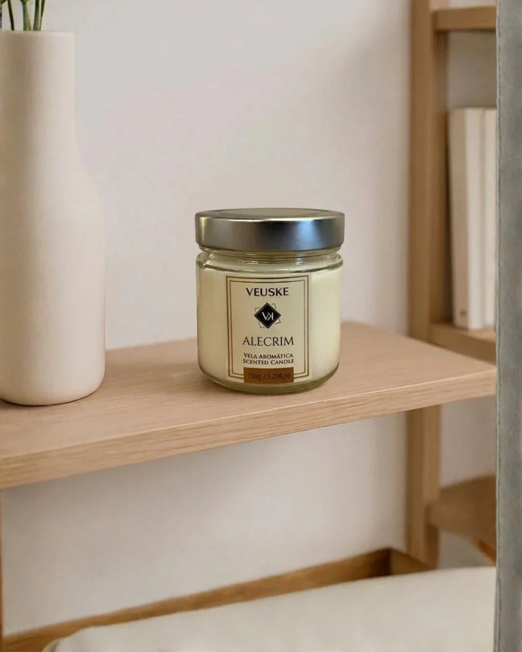 Vela Aromática Alecrim - Minimalista - 150gr
