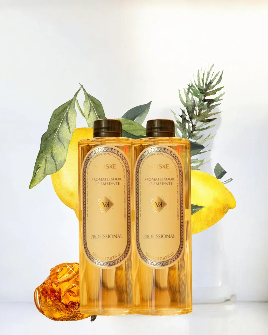 Âmbar Negro Refil aromatizador profissional
