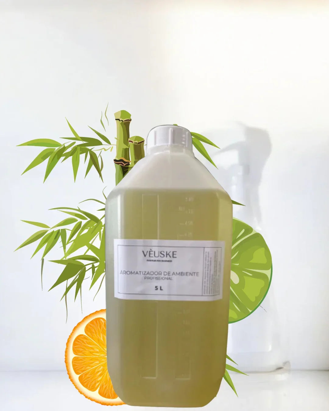 Folhas Verdes & Lavanda Refil aromatizador profissional