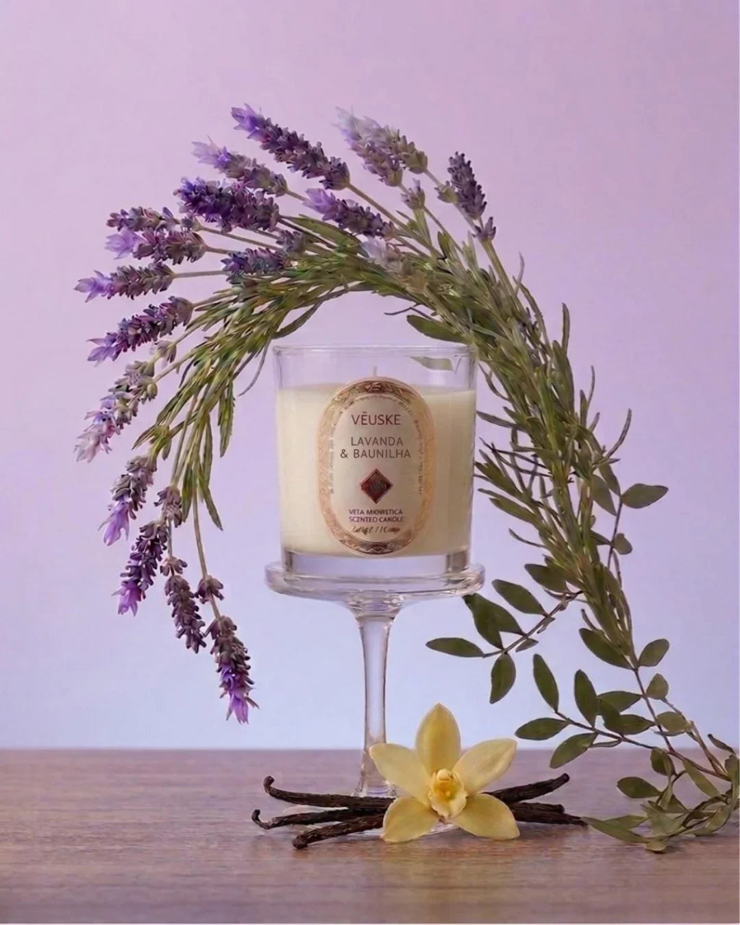 Vela Aromática Lavanda & Baunilha - Exclusive - 220gr