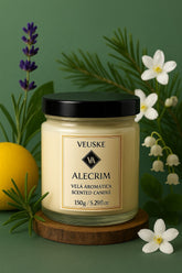Vela Aromática Alecrim - Minimalista - 150gr