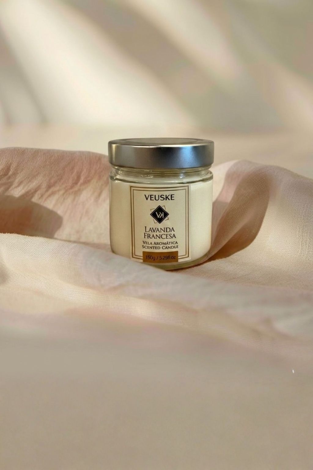 Vela Aromática Lavanda Francesa - Minimalista - 150gr