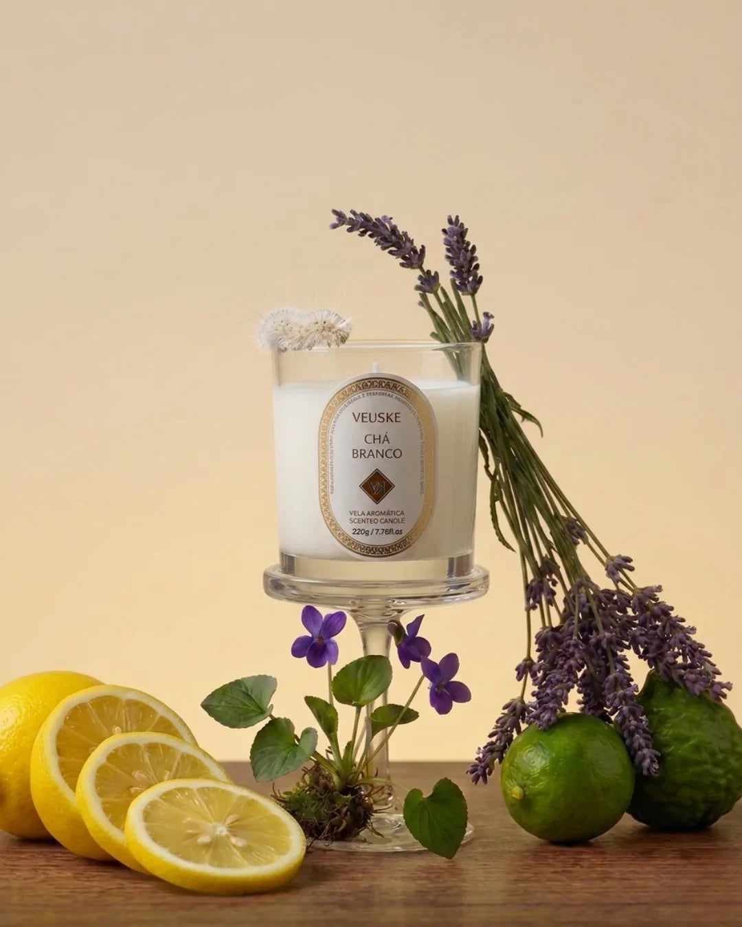 Vela Aromática Cha das Cinco - Exclusive -  220gr