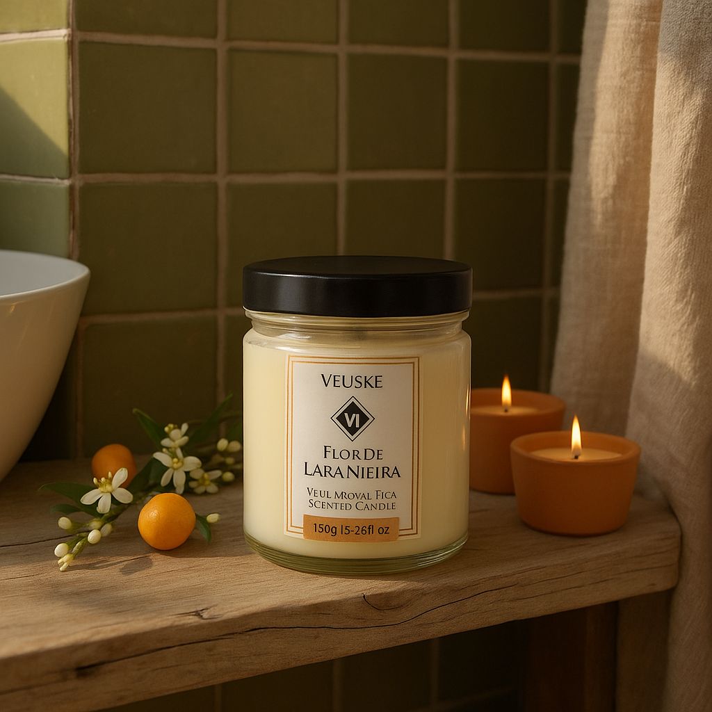 Vela Aromática Flor de Laranjeira - 150gr