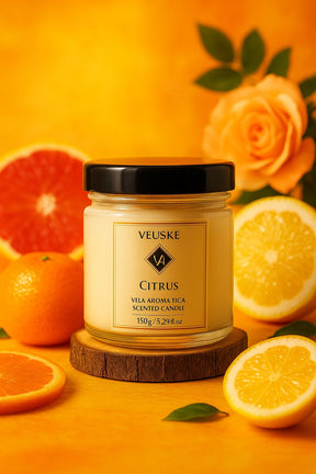 Vela Aromática - Minimalista - Citrus - 150gr