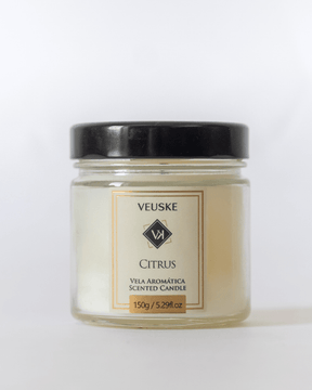 Vela Aromática - Minimalista - Citrus - 150gr - Veuske