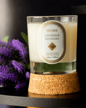 Vela Aromática Lavanda & Baunilha
