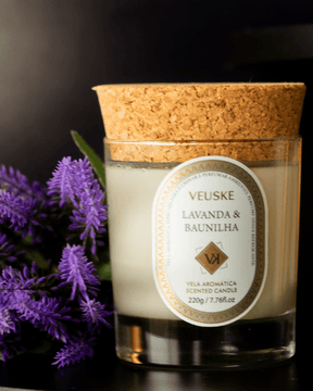 Vela Aromática Lavanda & Baunilha