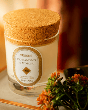 Vela Aromática Cardamomo & Mimosa