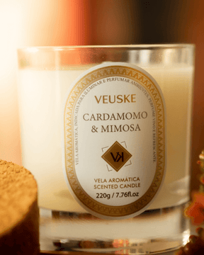 Vela Aromática Cardamomo & Mimosa