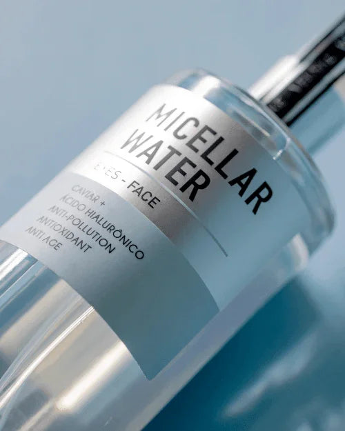 Veuske Micellar Water - Agua Micelar Ação Antiaging - 230ml - Veuske